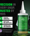 All Purpose Lubricating Oil For Home Auto And Shop Use 4 Oz With Precision Drip Applicator Long Lasting Anti Rust Formula bottle image