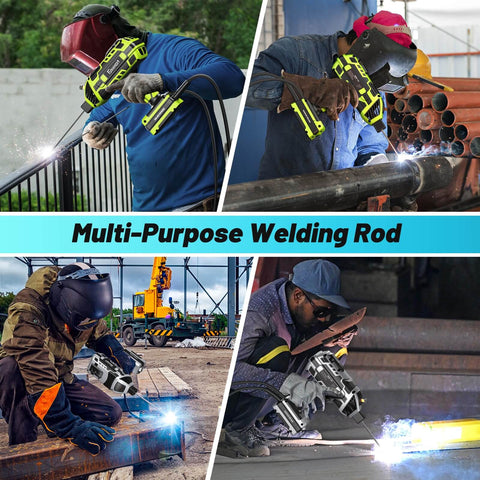 Welders using E6013 Welding Rods 3 By 32nd Inch, 2.5 Lb 14 Inch Low Carbon Steel Electrodes for various metal projects
