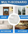 Window Sealing Tape 2IN x 33 FT use scenarios for doors, windows, bathrooms, and kitchens