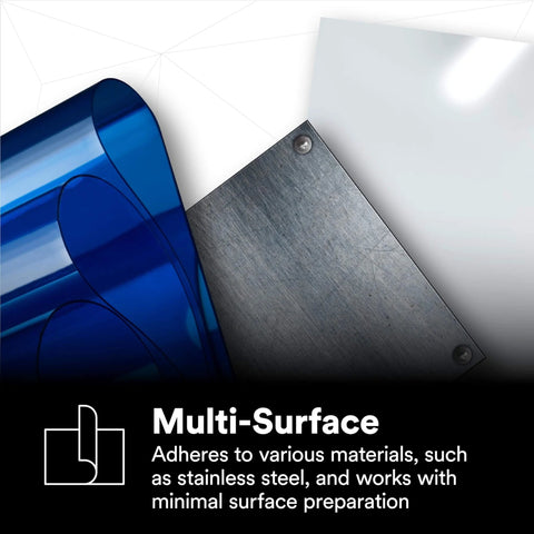 Heavy Duty Double Sided Acrylic Foam Mounting Tape Industrial Grade Bonding For No Drill Installations shown on surfaces