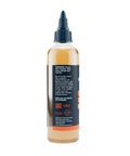 Side view of Multi-Use Lubricating Penetrant Oil 4oz for Home Auto and Industrial Jobs bottle, non-toxic formula, by Made Here Co.