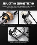 Application demonstration of Two Piece Multifunctional Sink Wrench Set For Tight Spaces Basin Wrench Faucet Tool And Plumbing Tool for fittings
