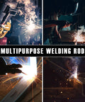 Welders using Carbon Steel Arc Welding Rods E4303 J422 Three Thirty Second To One Eighth Inch Sticks in various metal projects