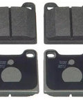 1996 Ford Windstar Front MX601 Semi-Metallic Disc Brake Pad Set, showcasing pad shapes and hardware details.