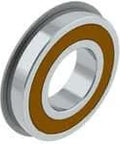 6307-2NSE9NR NACHI Deep Groove Ball Bearing Single Row 35x80x21mm with two seals and a snap ring steel cage
