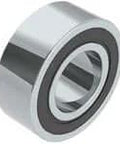 5211-2NS Nachi Bearing Double Row Angular Contact Ball Bearing With 2 Seals 55mm ID 100mm OD 33.3mm Width High Precision