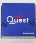 Blue box packaging of NJ214 Nachi Cylindrical Bearing Steel Cage Japan 70x125x24 Bearing.