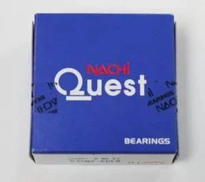 Box of NJ219 Nachi Cylindrical Bearing Steel Cage Japan 95x170x32 Bearing showing packaging