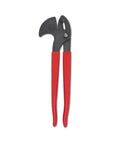 Effortlessly remove nails with an 11 inch nail puller featuring a forged steel head and dual handles for maximum leverage