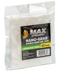 Front view of Nano Grab Technology Double Sided Gel Tape For Clear Mounts And Quick Fixes, 48 Pack in retail packaging.