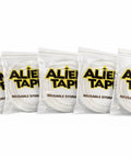 5 Pack Double Sided Nano Grip Go-To Mounting Tape With 50 Feet Total, 10 Foot Clear Rolls, Reusable And Cut To Fit, Strong Hold Up To Seventeen And A Half Pounds On Clean Dry Surfaces packaged