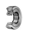 NAST25ZZ Track Needle Roller Shielded Bearing 25x52x20mm side view, showing shielded design and needle rollers for high radial loads.