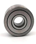 Close-up of NAST6ZZ Track Needle Roller Shielded Bearing 6x19x14mm, showing metal construction and shielded design for debris protection.