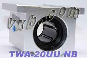 NB TWA20UU 1 1/4 inch Ball Bushing Block Linear Motion - VXB Ball Bearings