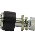 Close-up view of an NBK Japan F6 set Bolt Set for FCL / FCLS featuring a bolt with rubber and metal components.