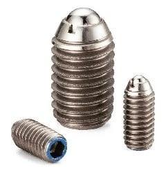 NBK Made in Japan MPS-10-Z Miniature Stainless Steel Super Heavy Load Ball Plunger - VXB Ball Bearings