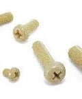 ✝️ SPS-M4-15-P NBK Plastic Screw - Cross Recessed Pan Head Machine Screws - PPS 20-Pack Screws - Made in Japan, assorted sizes