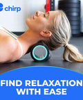 Woman using Massage Roller For Neck And Headache Relief Deep Tissue Therapy With Spinal Care in gym setting