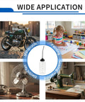 Wide application of precision needle oiler kit for motorcycles, painting, sewing machines, and electrical fans.