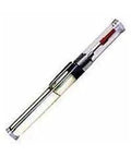 Pocket Clip Refillable Needle Precision Oil Applicator With Pro Grade Pinpoint Lube System And One Half Ounce Capacity Each, side view