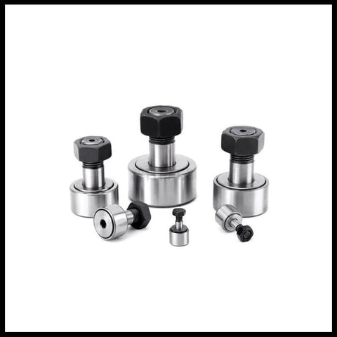 ✝️ HiPicco Cam Follower Track Runner Bearings, CF5/KR13 Needle Roller Bearing 13mm with Stud Type Track in a set of 4 pieces