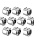 Drawn Cup Needle Roller Bearing Set Open End With 6mm Bore 10mm Outer Diameter And 8mm Width Built For Tight Spaces Heavy Duty Load