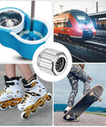 Four Pack Needle Roller Bearings One Way Bearing 8mm Bore 14mm OD 12mm Width ST14 Steel for industrial applications