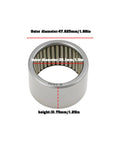 Needle Roller Bearing B-2420 with Bore 38.1mm Outer Diameter 47.625mm Height 31.75mm shown in close-up view