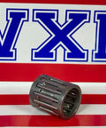 KT141820 - Needle Roller Bearing Cage - 14x18x20mm K141820 displayed on red and white striped background with VXB logo