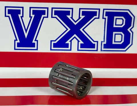 KT141820 - Needle Roller Bearing Cage - 14x18x20mm K141820 displayed on red and white striped background with VXB logo