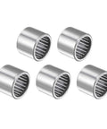 Needle Roller Bearing Drawn Cup Open End, 1 Inch Bore, 1 And 1/4 Inch Outer Diameter, 1 Inch Width, Pre Lubricated, High Load Capacity, 5 Pack