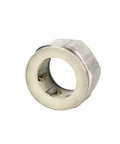 Front view of Two Piece One Way Clutch Needle Roller Bearing Set 8mm By 12.4mm By 9mm with steel cage, ideal for precision systems.