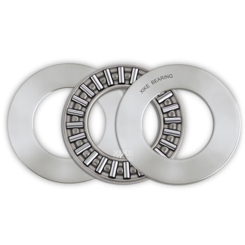 Four Piece AXK2035 Plus 2AS Needle Roller Thrust Bearings Set 20x35x2mm with washers for heavy load, chrome steel