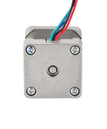 Front view of Nema 14 Bipolar Stepper Motor 0.8A 25.5oz.in/18Ncm for 3D Printer CNC Machine with visible wires and screws.