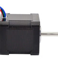 Side view of a 5PCS Nema 17 Stepper Motor Bipolar 2A 84oz.in 48mm with 4-lead wires for 3D Printer/CNC.