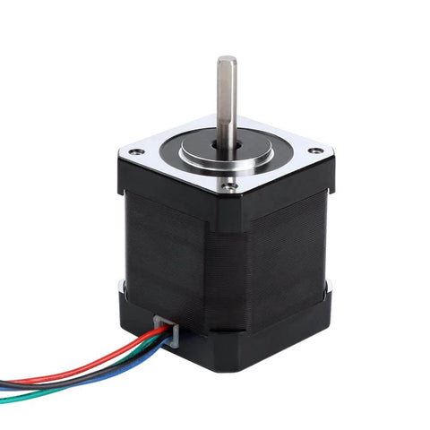 Nema 17 Stepper Motor Bipolar 2A 59Ncm(84oz.in) 48mm Body 4-Lead W/ 1m Cable shown in front view