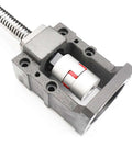 Nema 24 Servo Motor Steel Mounting Bracket and BK12 Ball Screw Fixed End Supports Bearing Mount for 60mm Nema 24 Motor in CNC setup