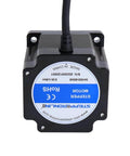 Top view of Nema 34 Stepper Motor 1.8deg 4.8Nm(679.74oz.in) 6.0A 86x86x78mm 4 Wires CNC showing product label