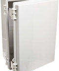 Rugged Outdoor NEMA Poly PBT Blend Economy Enclosure Box, Weatherproof IP66 And NEMA 1 2 4 4X Rated, gray