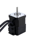 Nema 17 Closed Loop Stepper Motor 42Ncm/59.48oz.in with Encoder 1000PPR(4000CPR) showing compact design and cables