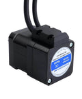 Nema 17 Closed Loop Stepper Motor 42Ncm/59.48oz.in with Encoder 1000PPR(4000CPR) close-up, showing black casing and encoder label