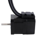 Side view of Nema 17 Closed Loop Stepper Motor 42Ncm/59.48oz.in with Encoder 1000PPR(4000CPR), showing cable and shaft.