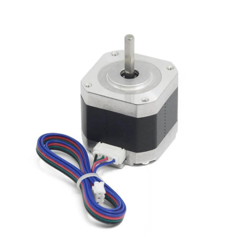 Nema 17 Stepper Motor 42x40mm Body Bipolar 1.5A 400mN.m 2 Phase 4 Wires 1.8 ° for 3D Printer or CNC Machine with 1M Motor Cable