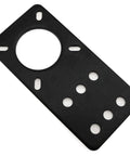Nema 17 Stepper Motor Mount Flat Bracket Black Aluminum Alloy Mounting Plate for CNC 3D Printer