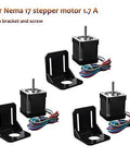 Nema17 stepper motors with brackets and screws for 3D Printer CNC Controller Arduino Kit with GRBL CNC shield V3.0.