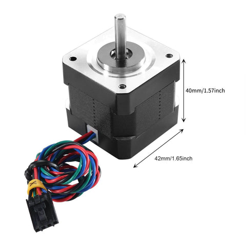 Prusa i3 MK3 MK3S+ X-Axis Step Motor NEMA17 42-40 Motor 2 Phase 1.8° Shaft 20mm with 350mm/13.7inch cable