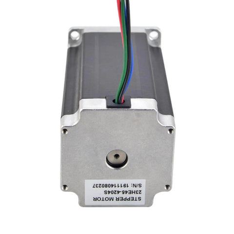 Rear view of Nema 23 CNC Stepper Motor 425oz-in Bipolar 1.8deg 4.2A Stepping Motor for Extruder CNC 3D Printer DIY Milling Lathe Router