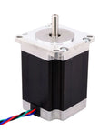Nema 23 Stepper Motor 3.0A 269oz.in/1.9Nm 76mm Length Step Motor for CNC Mill Lathe Router front view