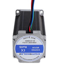 Nema 23 Stepper Motor 8mm Shaft Bipolar 3Nm(425oz.in) 4.2A 57x57x113mm 4 Wires CNC Engraving Machine rear view