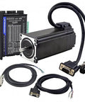 Closed Loop Stepper Motor 1 Axis CNC KIT 3.0 Nm/424.92oz.in Nema 23 Motor & 0-8.0A 24-48VDC Closed Loop Stepper Driver CL57T V4.1